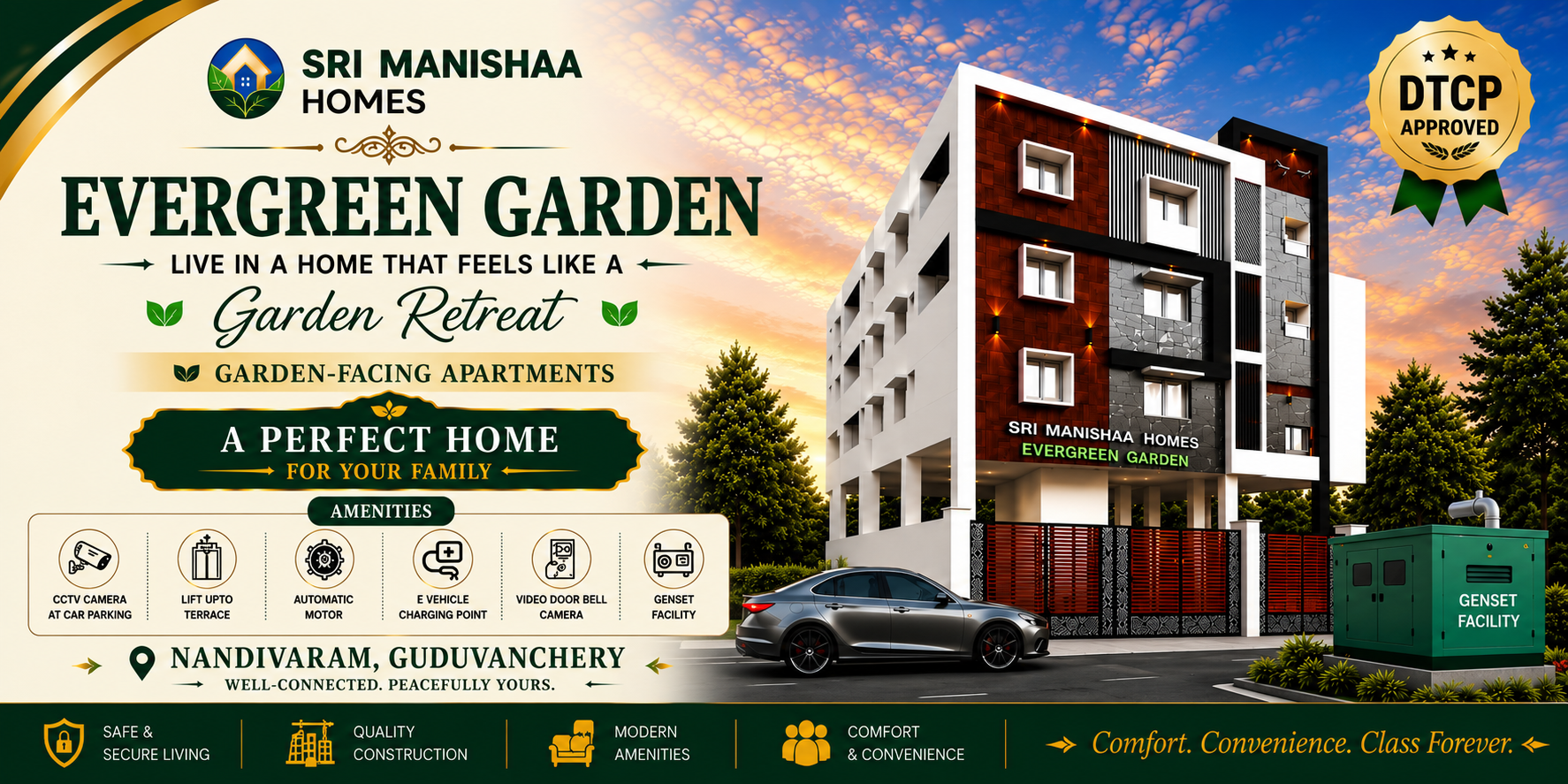 Evergreen Garden Apartment